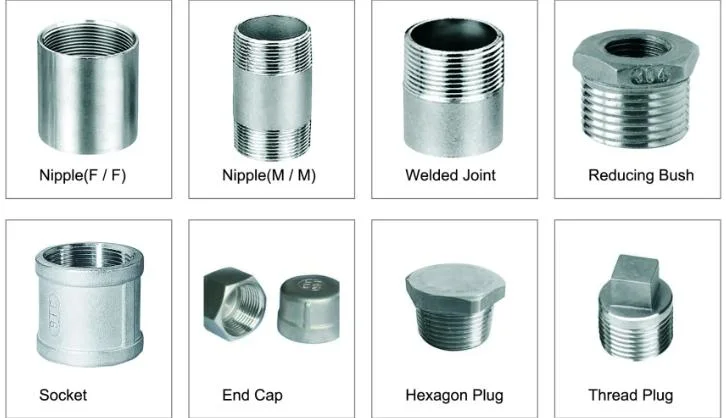 OEM Stainless Steel Customize Investment Casting Gi/Electrical/Light/Bulkhead/Hardware/Plumbing/Hydraulic/Bathroom/Sanitary/Furniture/Tube/Pipe/Glass Fittings