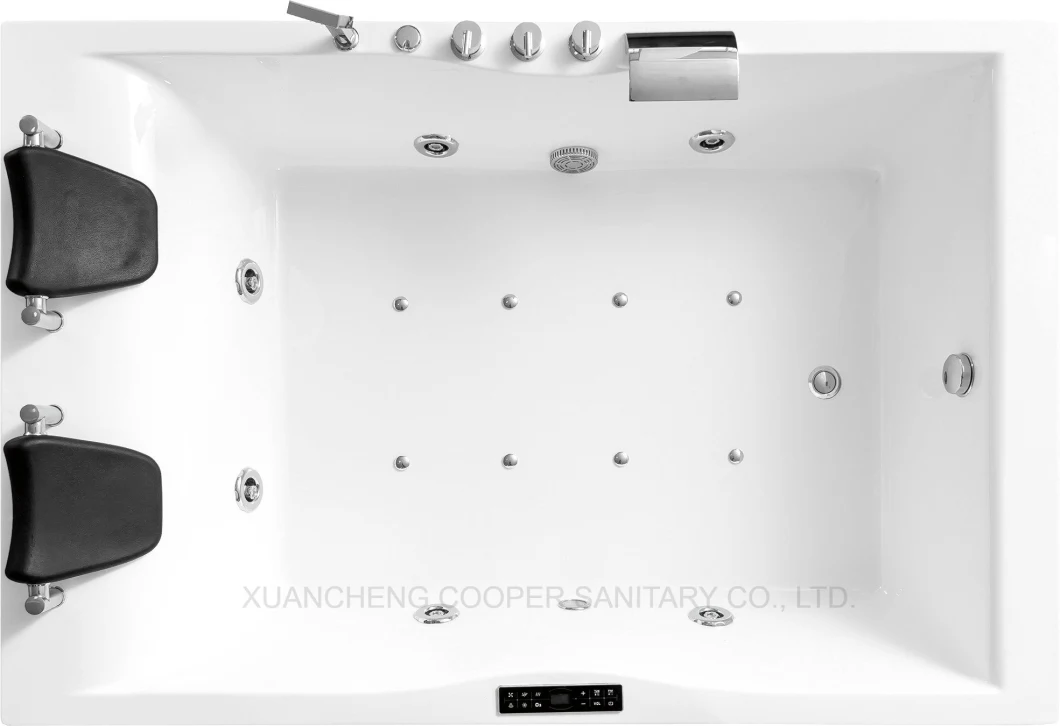 ABS Cheap Hot Selling Massage Bathtub in White