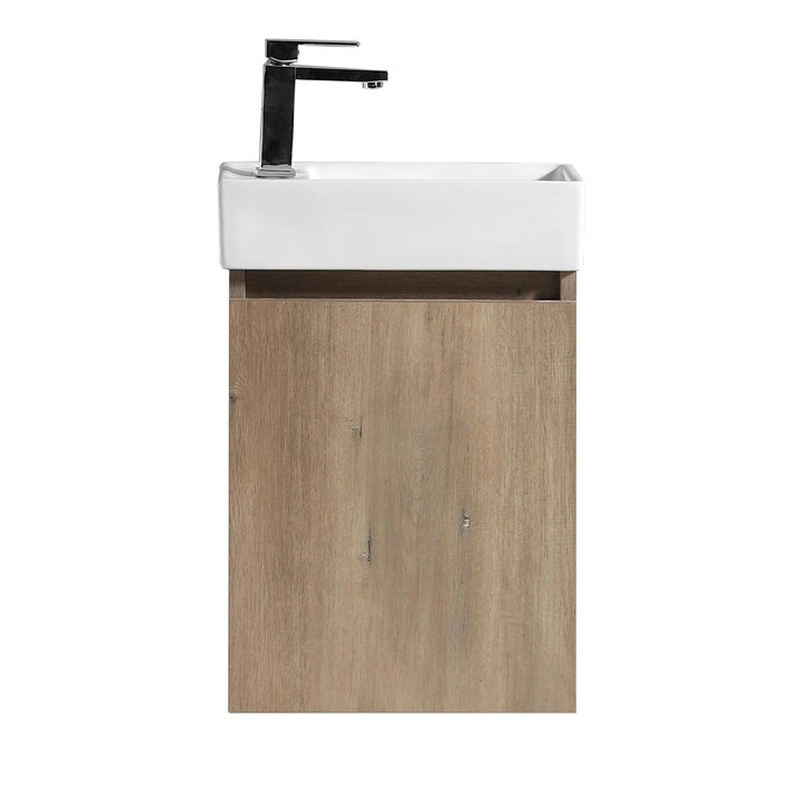 Wall Hung Forest Grain Vanity Cabinet 400mm for Bathroom